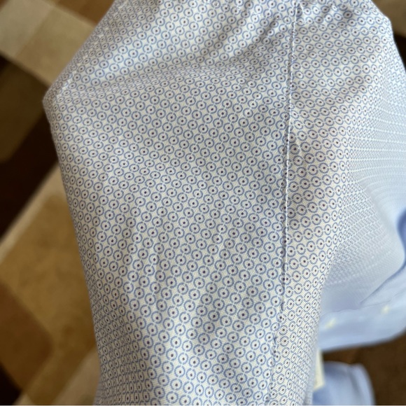 Light Blue Patterned Button Down - Picture 5 of 5